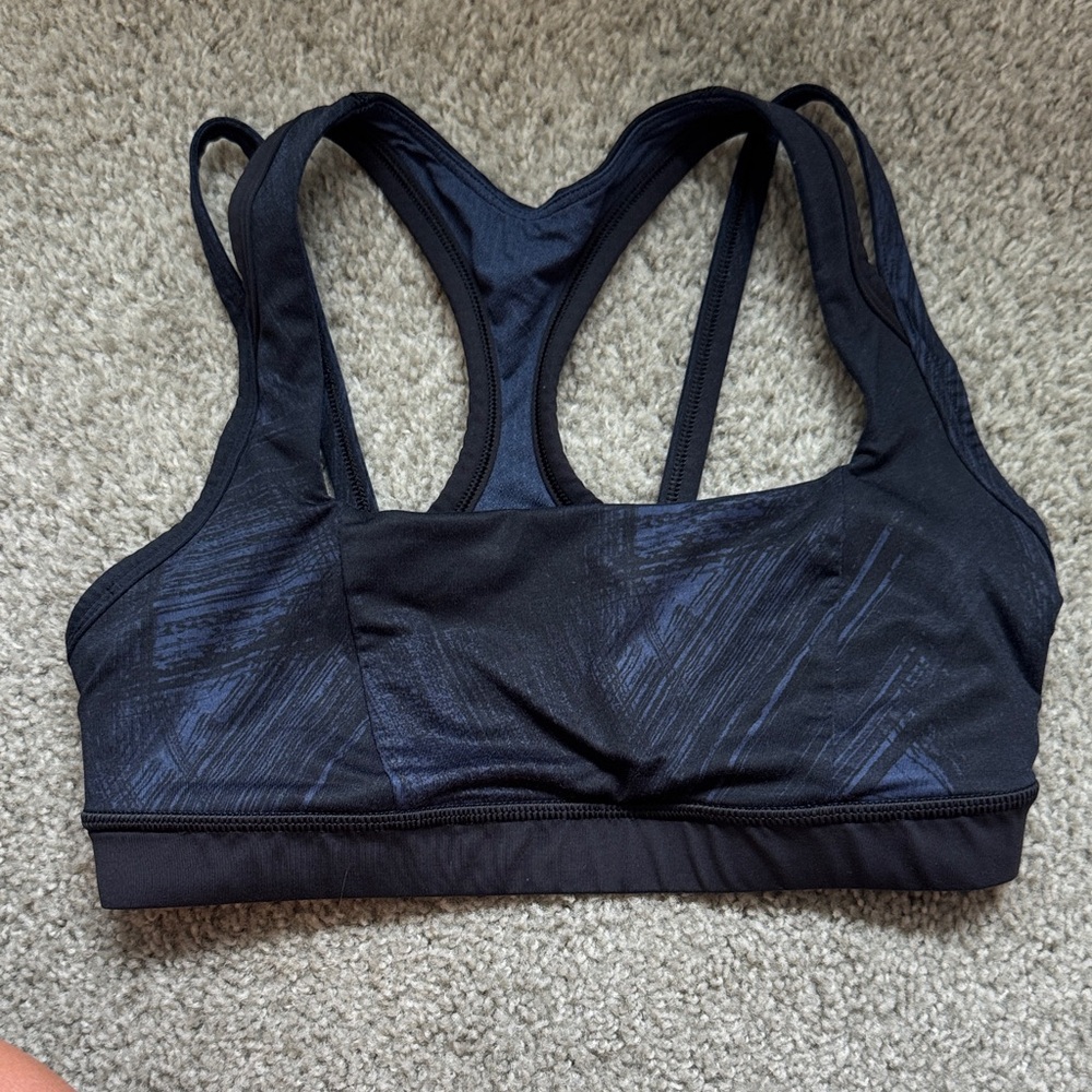 Women's Black Sports Bra